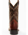 Image #5 - RANK 45® Men's Rino Canela Xero Gravity Performance Western Boots - Broad Square Toe , Brown, hi-res