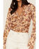 Free People Women's I Got You Printed Top, Ivory, hi-res