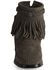 Minnetonka Women's Hi Top Back Zip Boots, Grey, hi-res