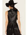 Image #4 - Rock & Roll Denim Women's Embellished Long Fringe Vest, , hi-res
