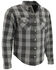 Image #6 - Milwaukee Performance Men's Aramid Checkered Plaid Biker Shirt, , hi-res