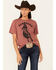 Image #1 - Shyanne Women's Fearless Short Sleeve Graphic Tee, , hi-res