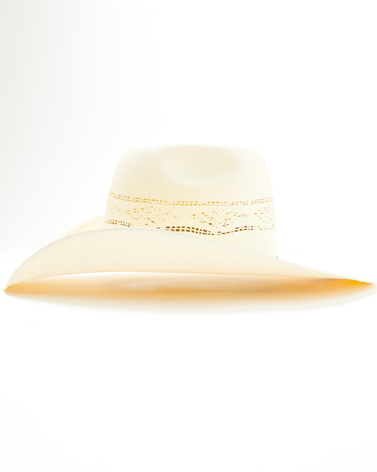 Image #3 - Justin Brooks 20X Straw Cowboy Hat, Natural, hi-res