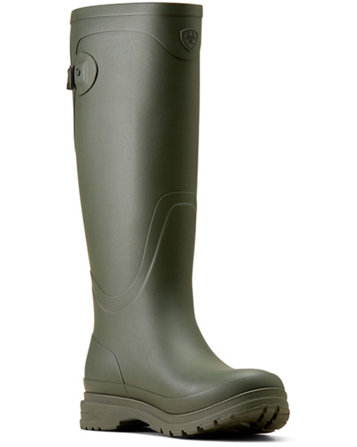 Ariat Women's Kelmarsh Waterproof Rubber Tall Boot - Round Toe, Green, hi-res