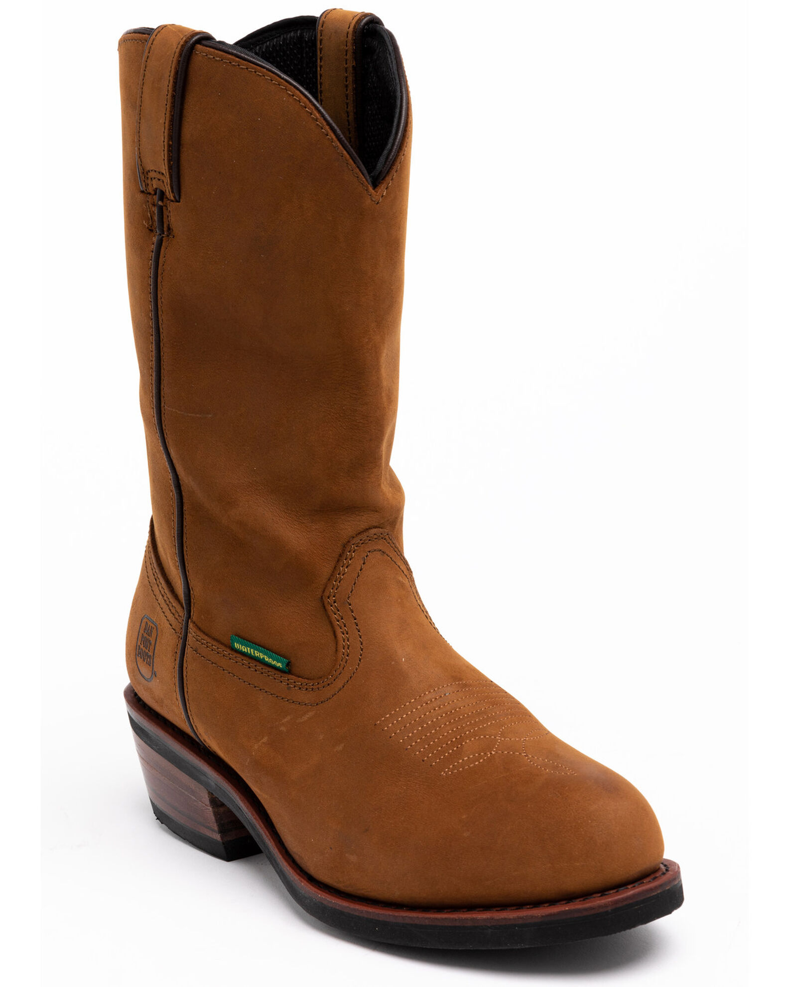 Dan Post Men s Albuquerque Waterproof Western Work Boots Soft