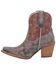 Dingo Women's Liberty Western Booties - Snip Toe, Blue, hi-res