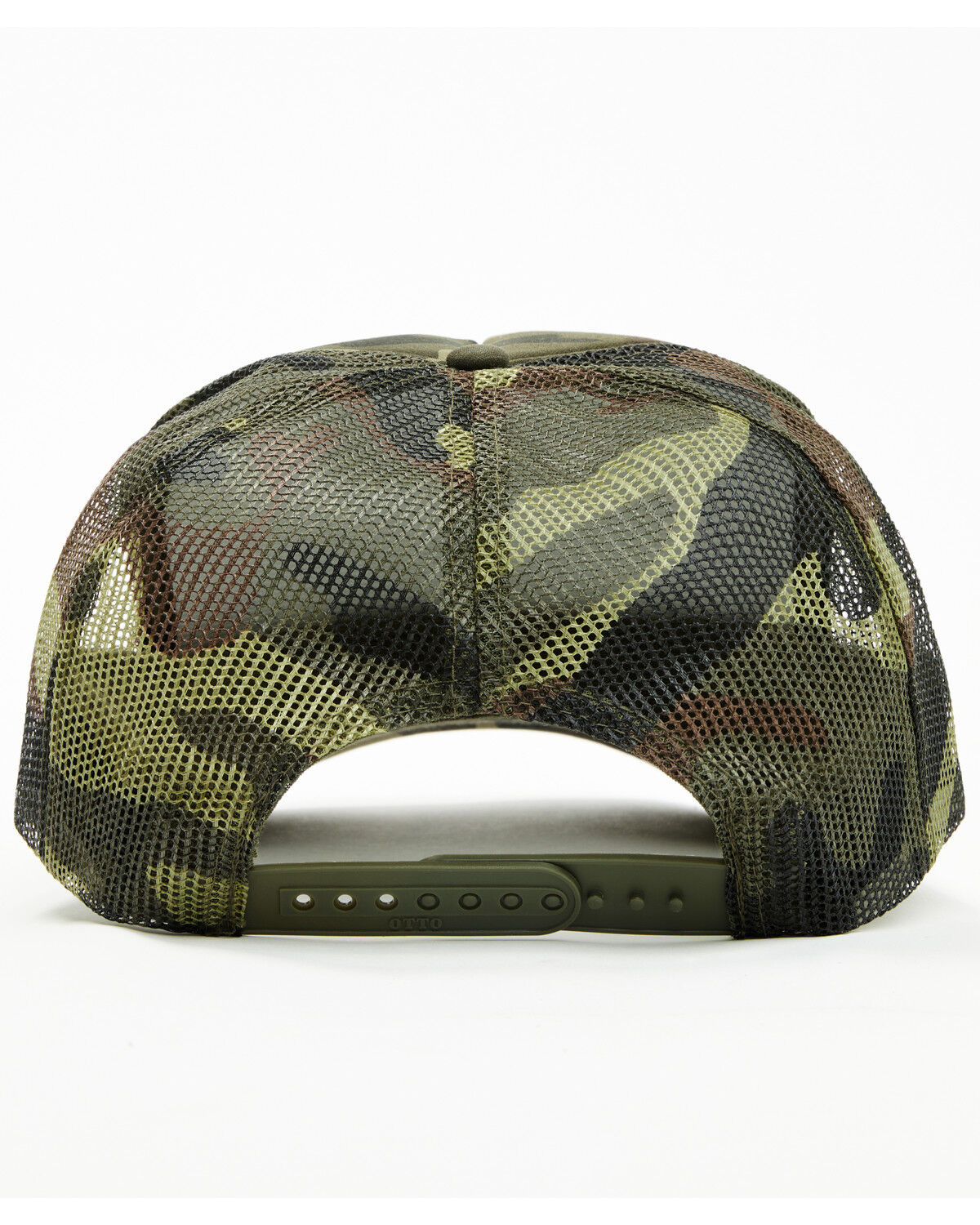 Image #5 - Boot Barn Camo Print Logo Ball Cap, Camouflage, hi-res
