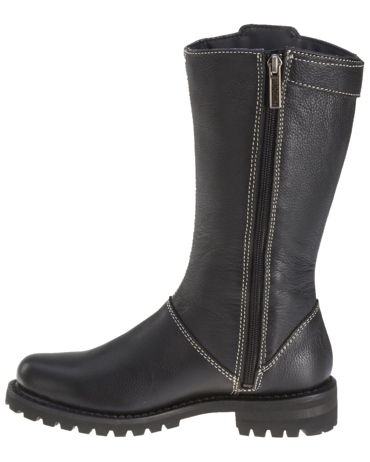 Image #3 - Harley Davidson Women's Melia Moto Boots - Round Toe, , hi-res