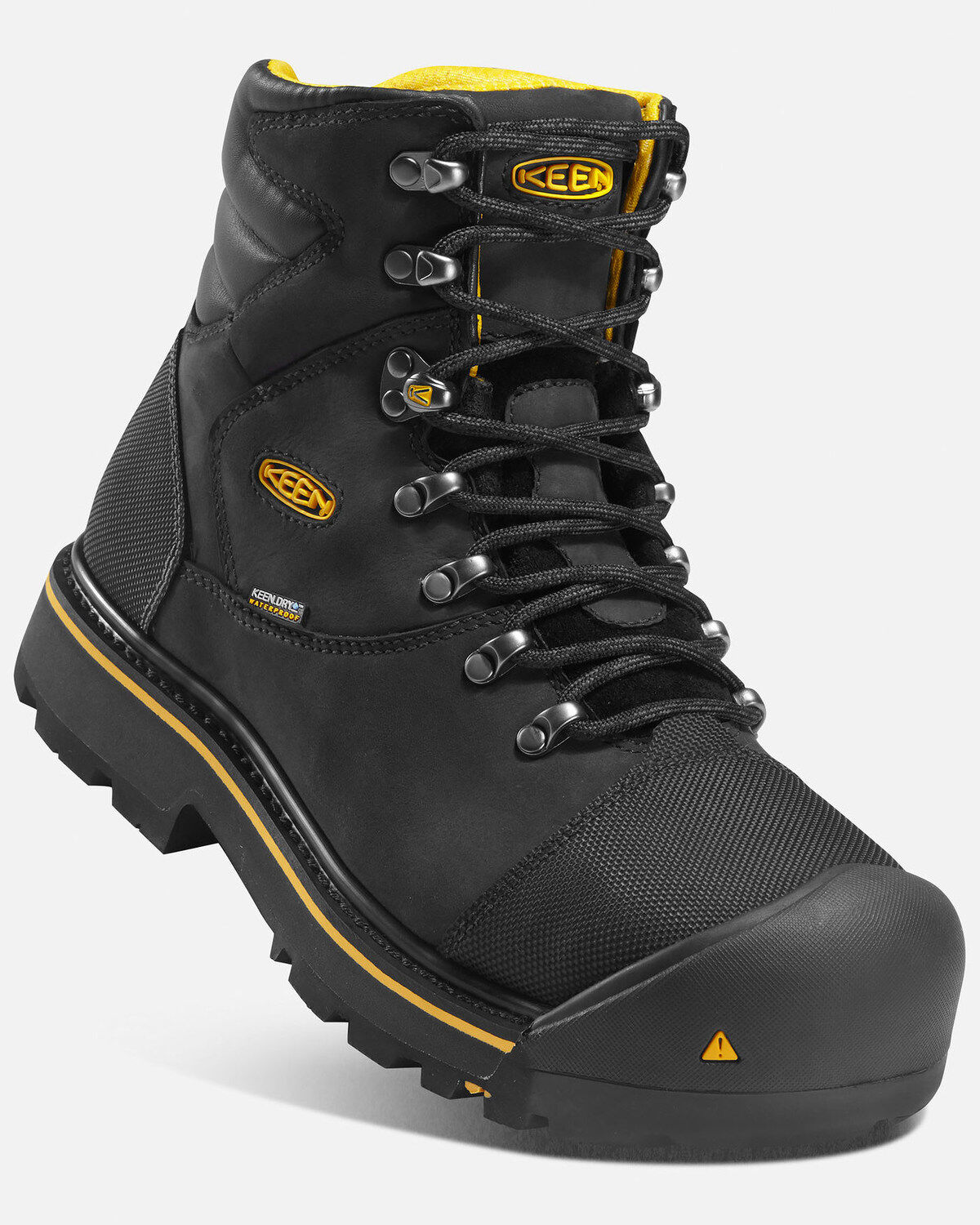 Image #1 - Keen Men's Milwaukee Waterproof Work Boots - Steel Toe, , hi-res