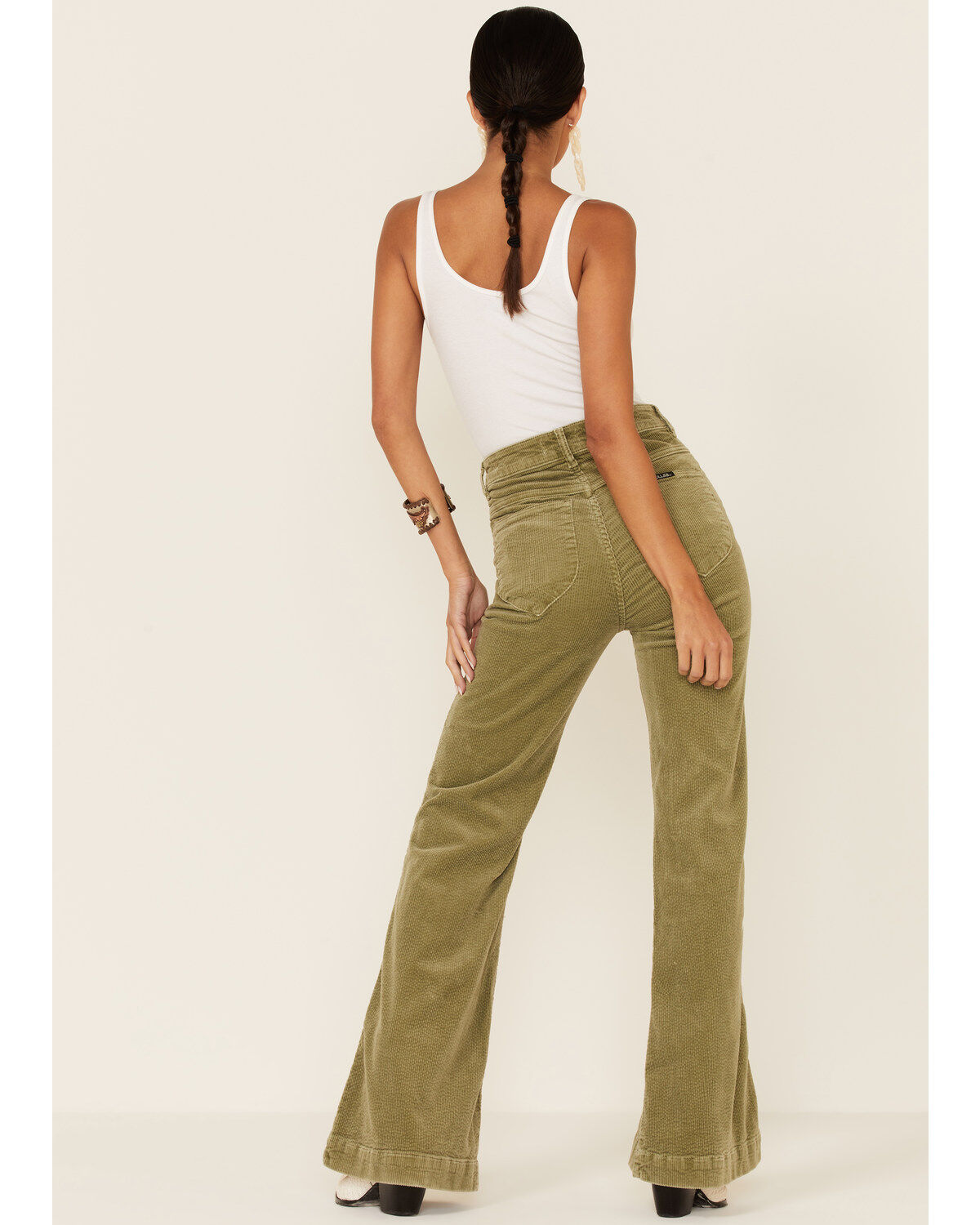 Image #4 - Rolla's Women's Fern East Coast Corduroy High Rise Flare Jeans , , hi-res