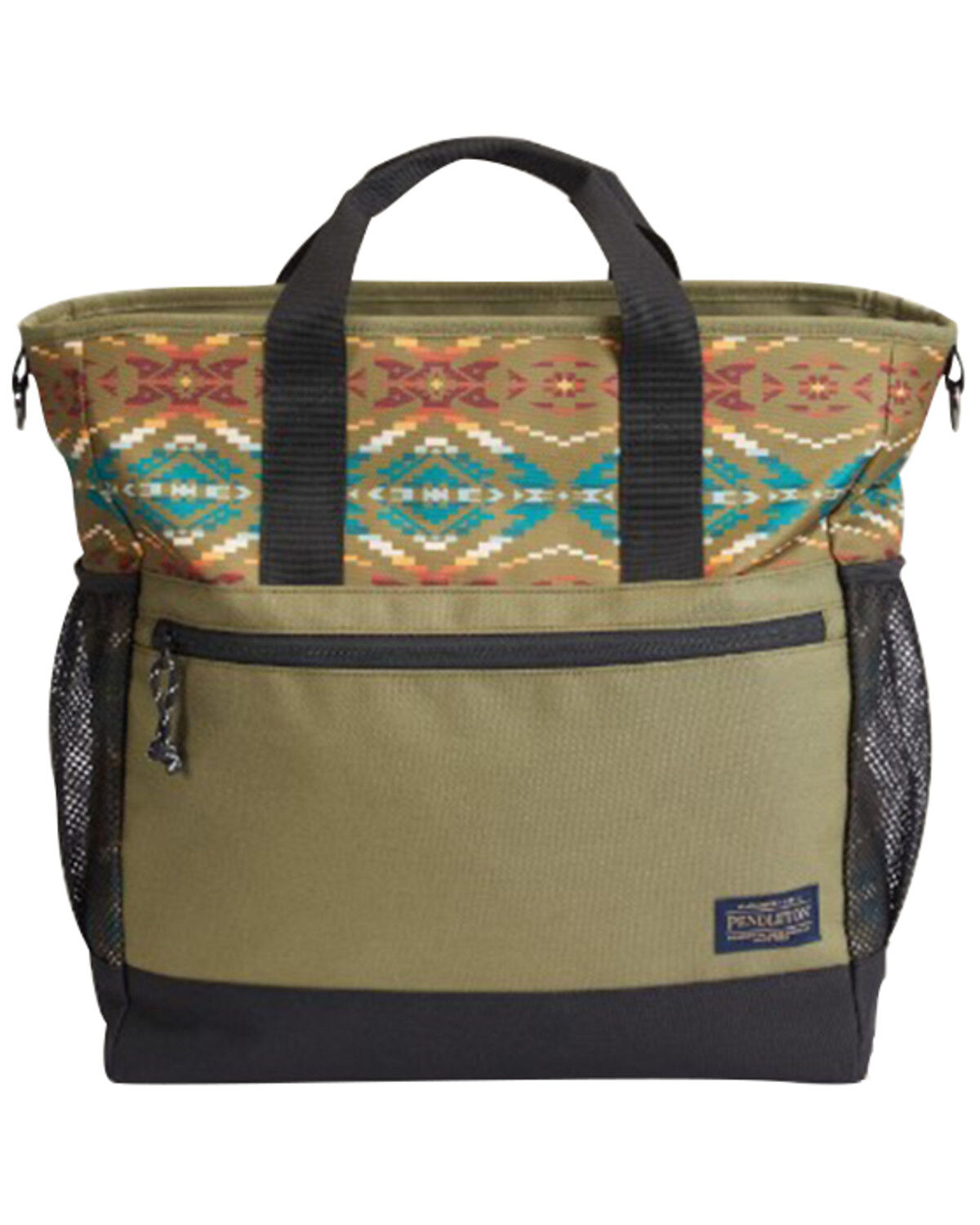 Image #1 - Pendleton Carico Lake Carryall Tote, Olive, hi-res