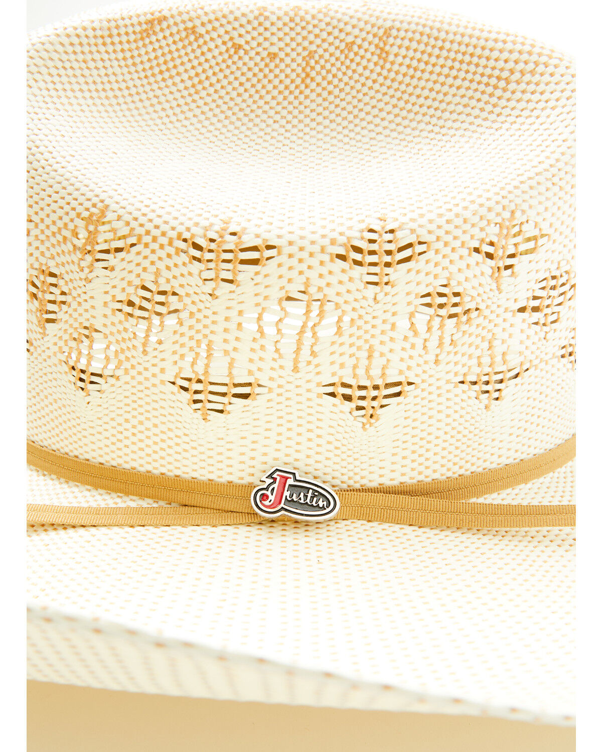 Image #2 - Justin Colt 20X Straw Cowboy Hat, Natural, hi-res