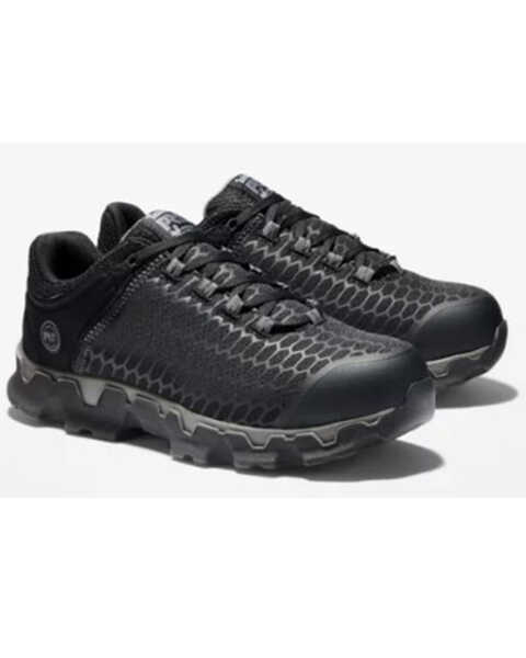 Timberland Men's Powertrain Alloy Toe Work Shoes, Black, hi-res