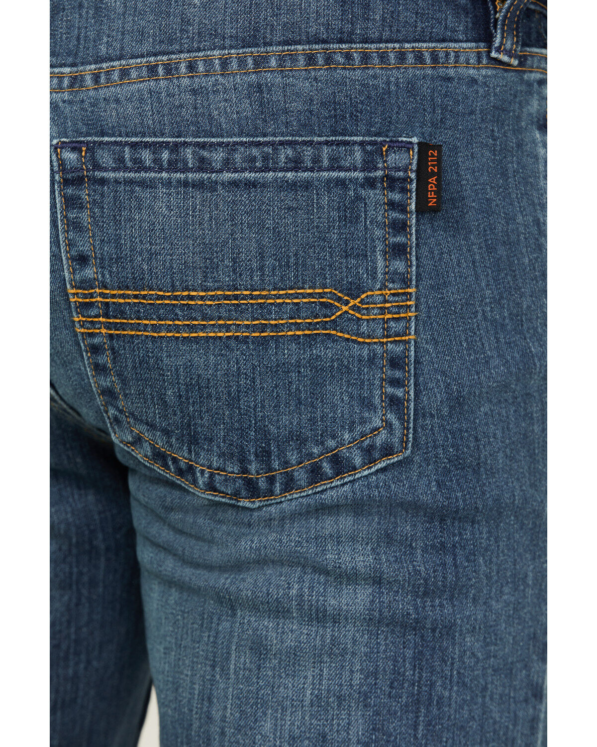 Image #4 - Cody James Men's FR Medium Wash Equalizer Slim Straight Stretch Denim Jeans, Medium Wash, hi-res