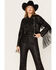 Wonderwest Women's Studded Leather Moto Jacket, Black, hi-res