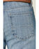Image #4 - Cody James Men's Light Wash Clovehitch Slim Straight Stretch Denim Jeans, Blue, hi-res