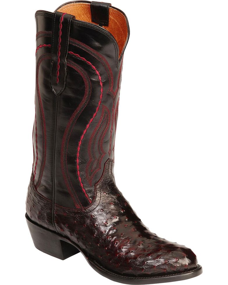 lucchese full quill boots