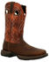 Durango Men's Rebel Western Boots - Square Toe, Brown, hi-res