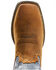 Brothers & Sons Men's Lite Performance Western Boots - Broad Square Toe , Blue, hi-res