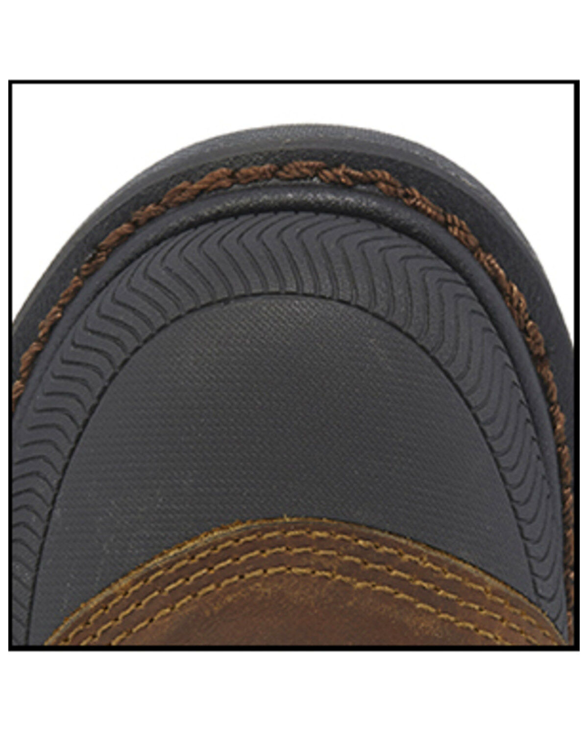 Image #5 - Justin Men's Chestnut Warhawk Waterproof Work Boots - Composite Toe, , hi-res