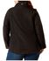 Image #2 - Ariat Women's Berber Back Barn Softshell Jacket - Plus, Black, hi-res
