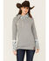 Image #1 - Ampersand Avenue Women's Southwestern Print Hooded Pullover, Green, hi-res