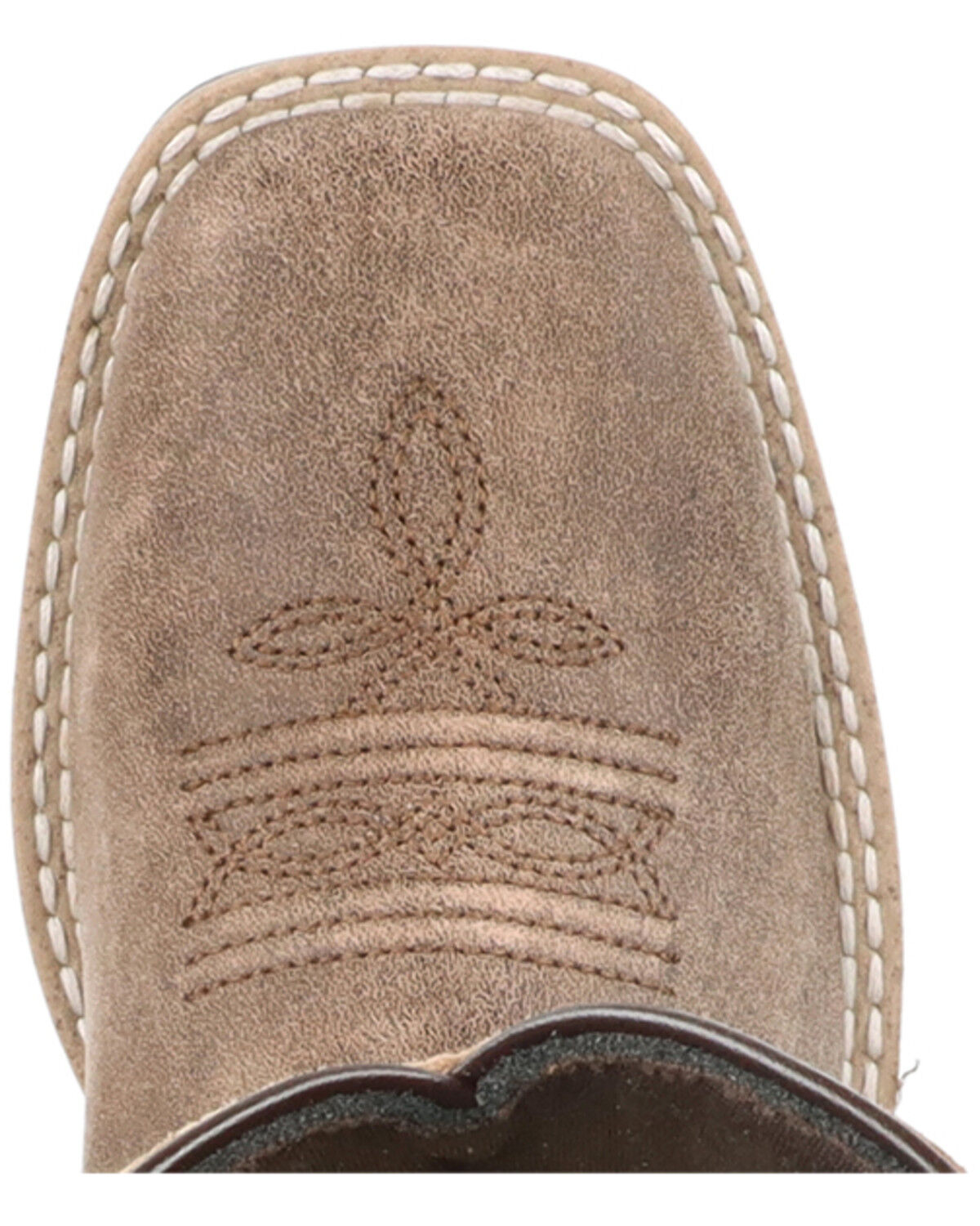 Image #6 - Smoky Mountain Little Boys' Oasis Performance Western Boots - Broad Square Toe, Chocolate, hi-res