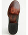 Image #7 - Tanner Mark Men's Caiman Print Western Boots - Round Toe, Black, hi-res