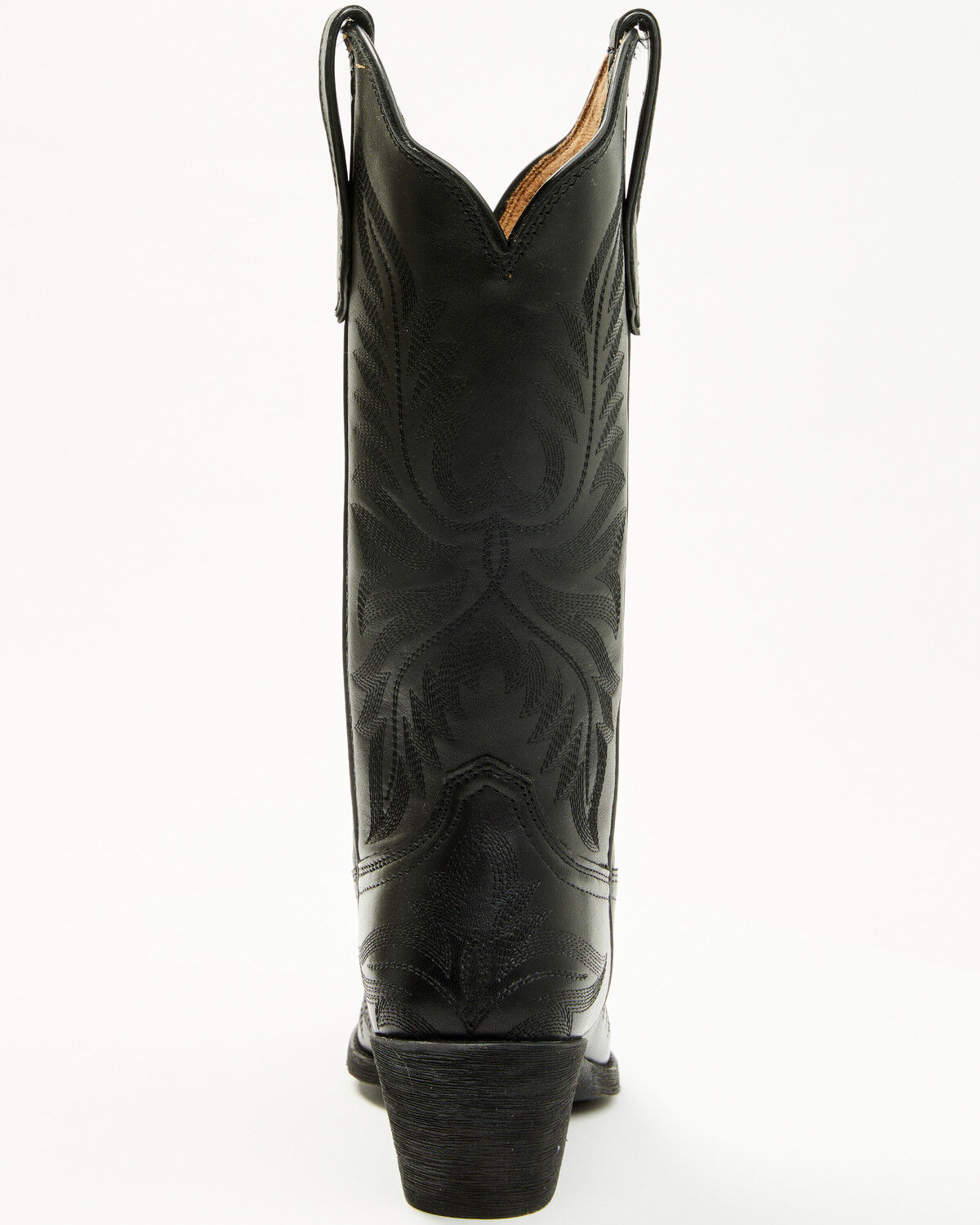 Image #5 - Ariat Women's Round Up Collins Western Boots - Snip Toe, Black, hi-res