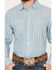 Resistol Men's Dillon Striped Long Sleeve Button Down Western Shirt, Green, hi-res