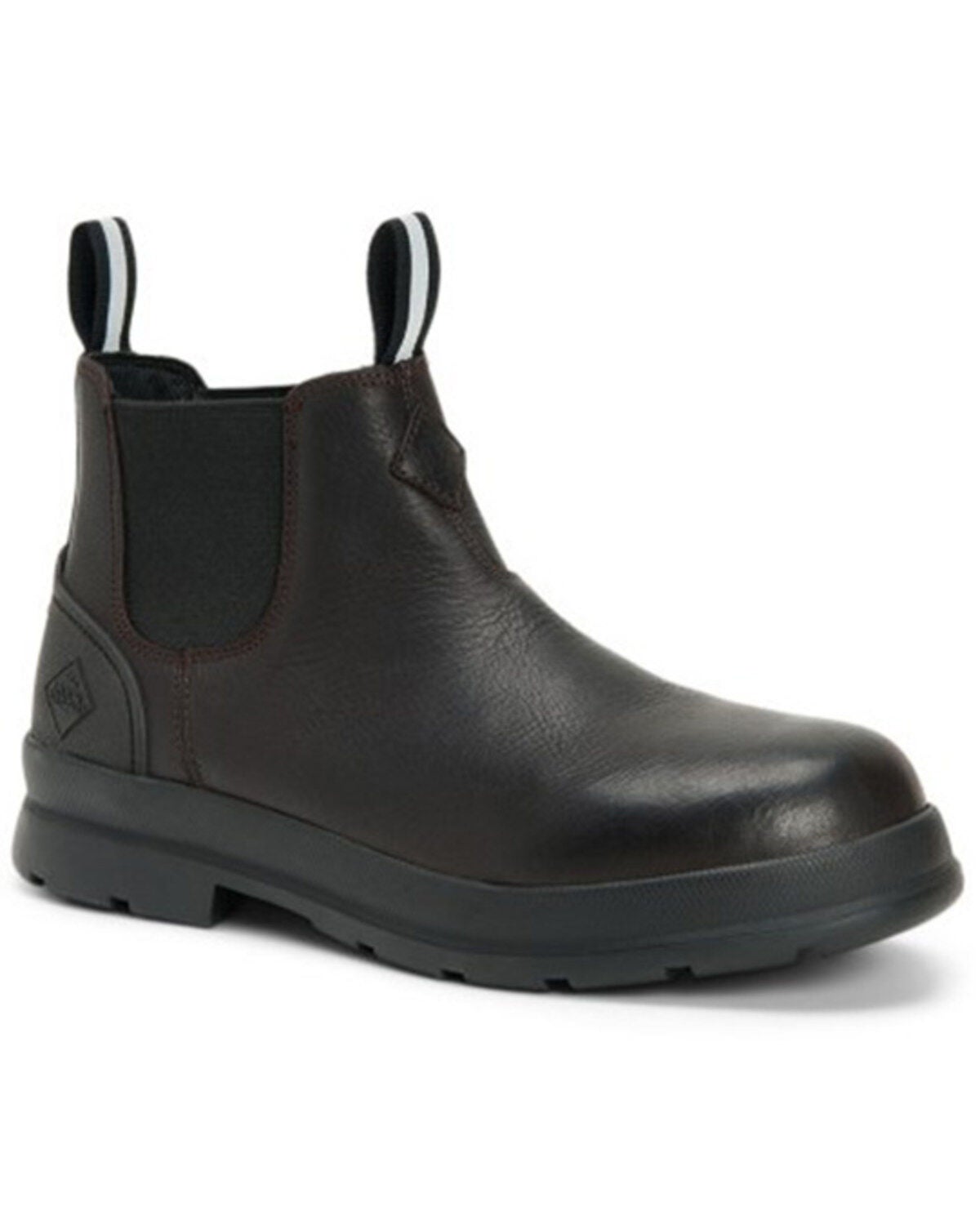 Muck Boots Men's Chore Farm Leather Chelsea Boots - Soft Toe, Black, hi-res