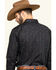Image #5 - Cody James Men's Mesa Ridge Herringbone Print Long Sleeve Pearl Snap Western Shirt , , hi-res