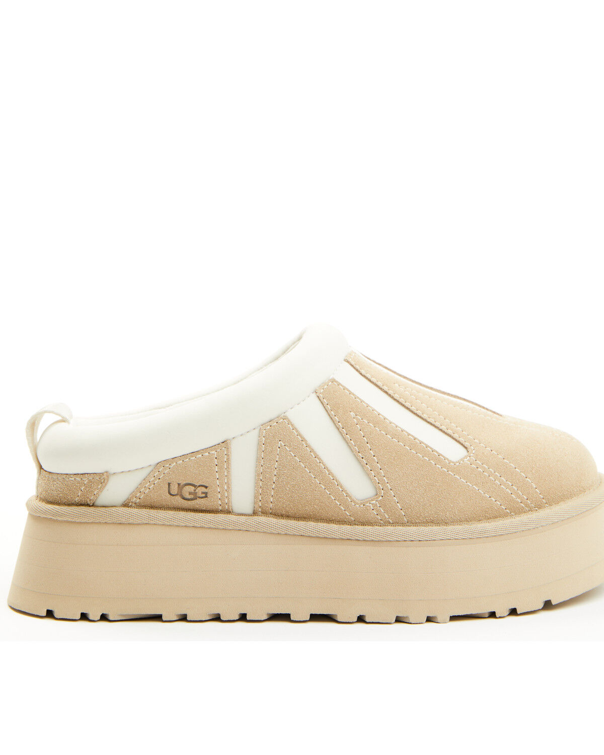 Image #2 - UGG Women's Tazz Sunwave Platform Slippers, Tan, hi-res