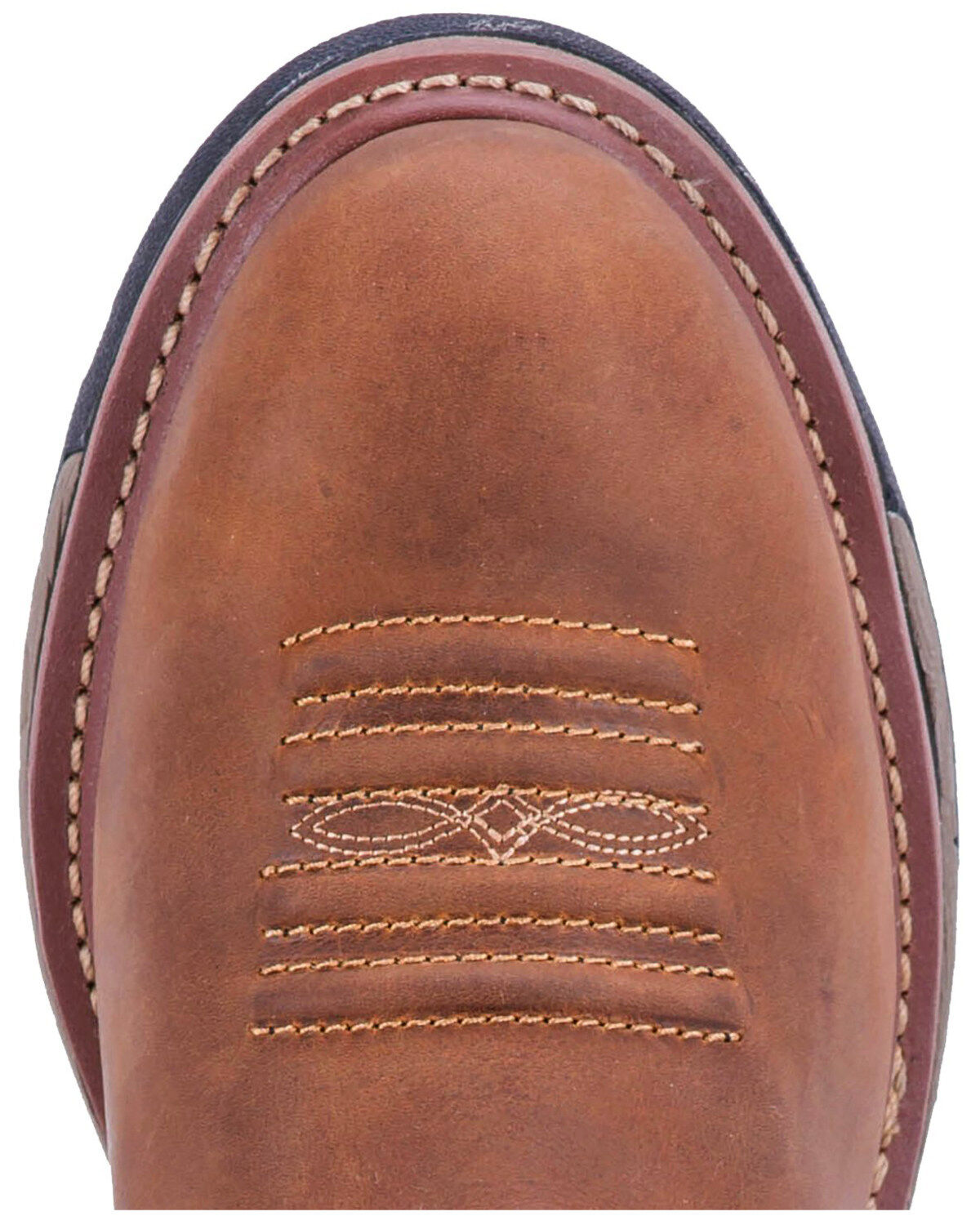 Image #6 - Dan Post Men's Journeyman Waterproof Work Boots - Soft Toe, Brown, hi-res