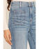 Image #2 - Ariat Women's R.E.A.L. Delaware Medium Wash High Rise Marvis Wide Leg Stretch Denim Jeans, Medium Wash, hi-res