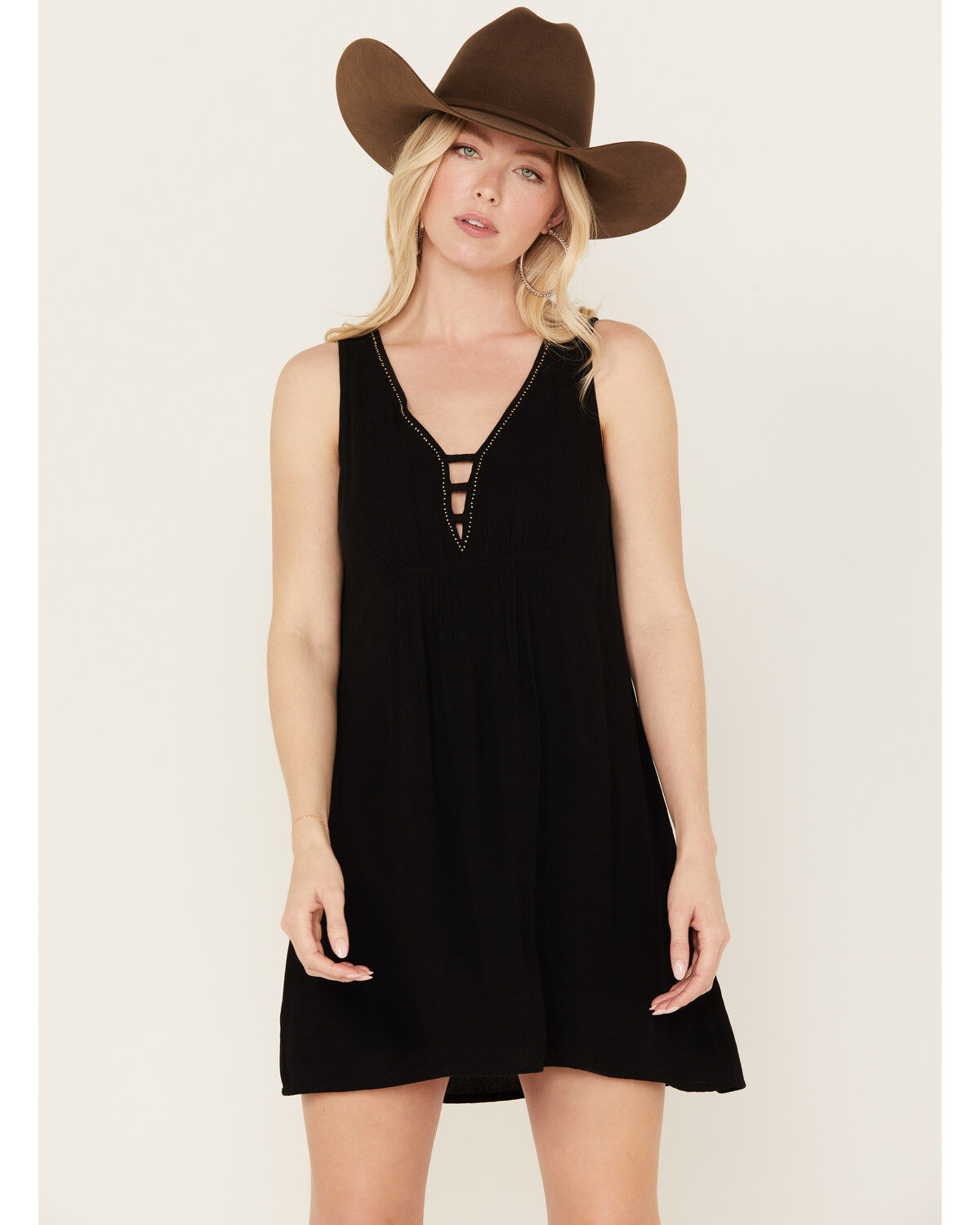 Image #2 - Idyllwind Women's Rowan Mini Dress, Black, hi-res