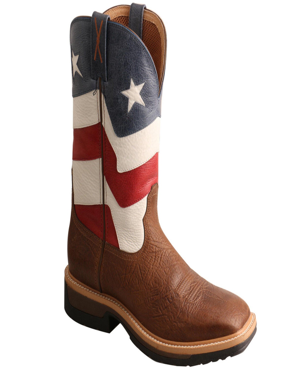 Twisted X Men's Flag VFW Lite Western 
