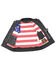 Image #4 - Milwaukee Leather Men's Old Glory Laced Arm Hole Concealed Carry Leather Vest - 7X, Black, hi-res