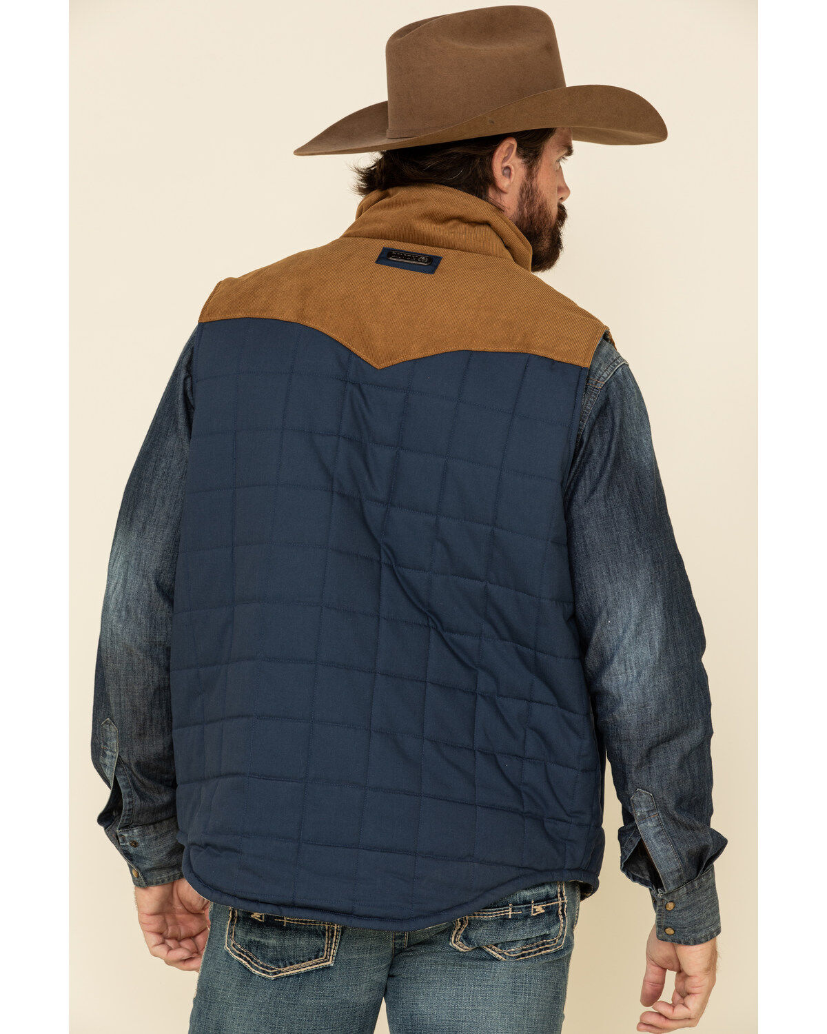 Image #3 - Cinch Men's Quilted Polyfill Puffer Vest , , hi-res