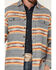 Pendleton Men's Driftwood Southwestern Stripe Button Down Western Shirt , Blue, hi-res