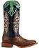 Lucchese Women's Handmade 1883 Amberlyn Full Quill Ostrich Western Boots - Square Toe , Sienna, hi-res