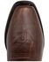Image #6 - Ferrini Men's Wyatt Western Boots - Square Toe, Chocolate, hi-res