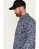 Ariat Men's FR Nighthawk Long Sleeve Button Down Western Work Shirt, Navy, hi-res