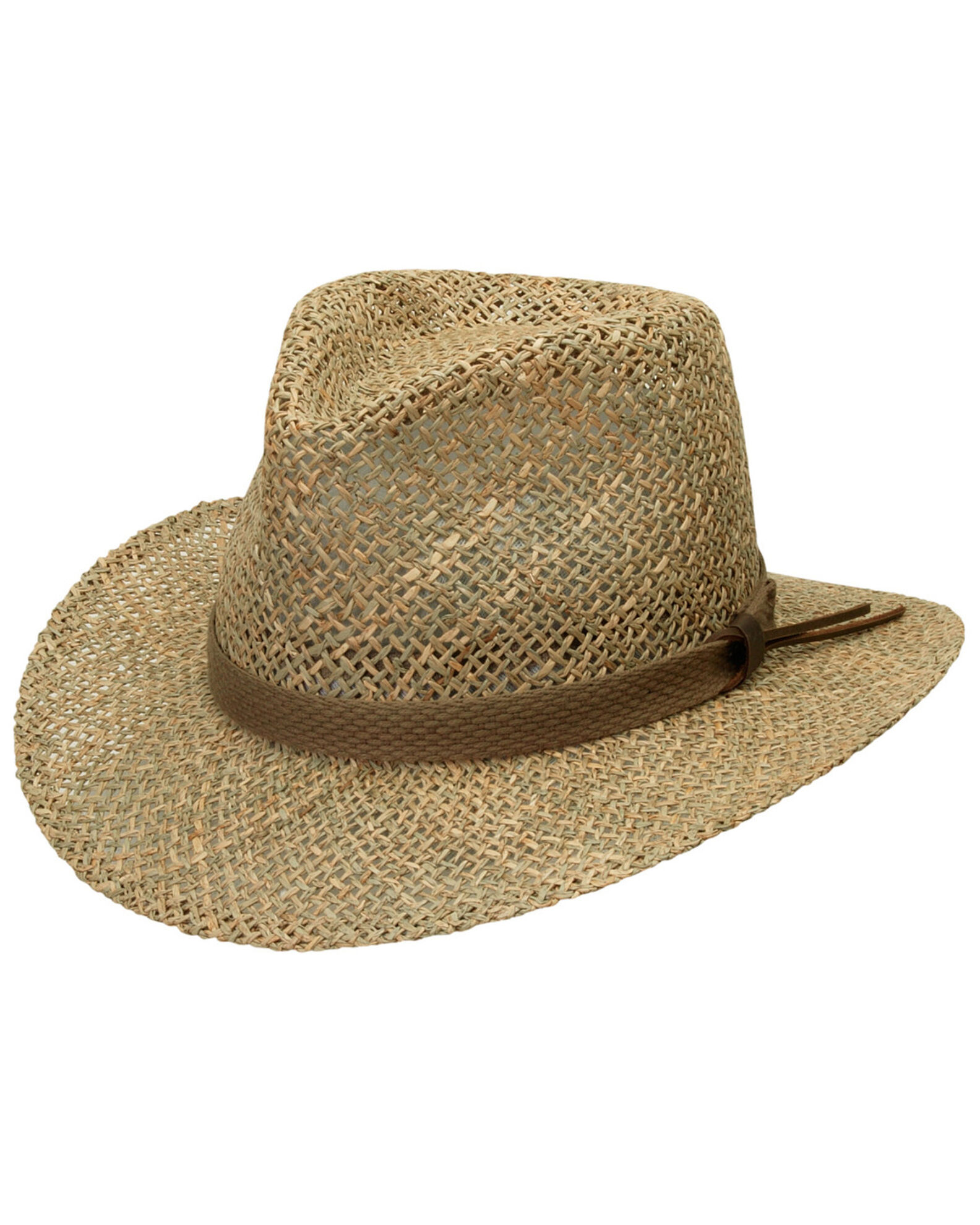 Image #1 - Black Creek Men's Straw Western Fashion Hat, Natural, hi-res