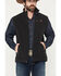 Image #4 - Cinch Men's Bonded Concealed Carry Softshell Vest - Big, Black, hi-res