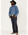 Rock & Roll Denim Men's Dark Wash Pistol Stackable Reflex Bootcut Jeans, Dark Wash, hi-res