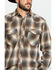 Image #4 - Resistol Men's Richland Ombre Plaid Long Sleeve Western Shirt , , hi-res