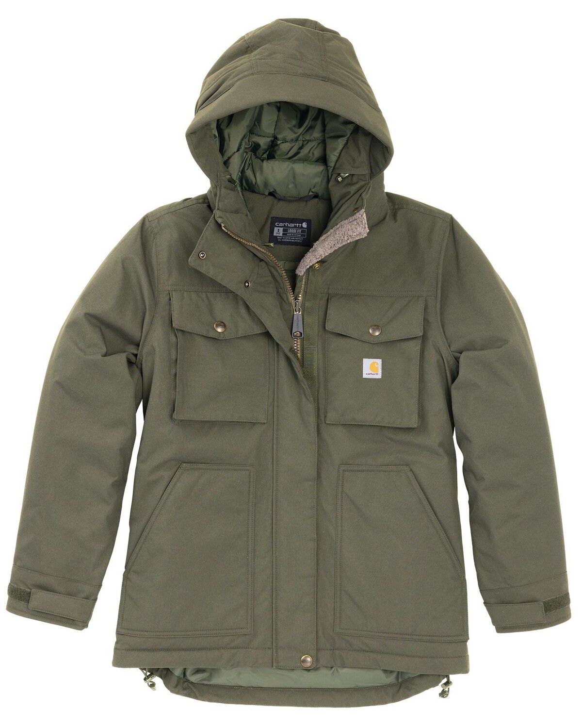 Image #1 - Carhartt Women's Great Lands Jacket, Olive, hi-res