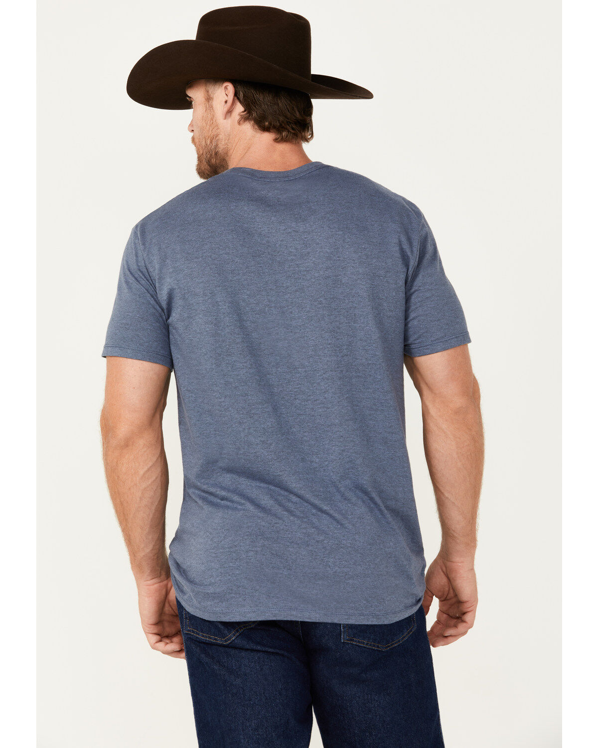 Image #4 - Cinch Men's Cattleman Saloon Outlaws Welcome Short Sleeve Graphic T-Shirt, , hi-res