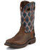 Image #1 - Justin Women's Tarana Chocolate Western Work Boots - Composite Toe, , hi-res